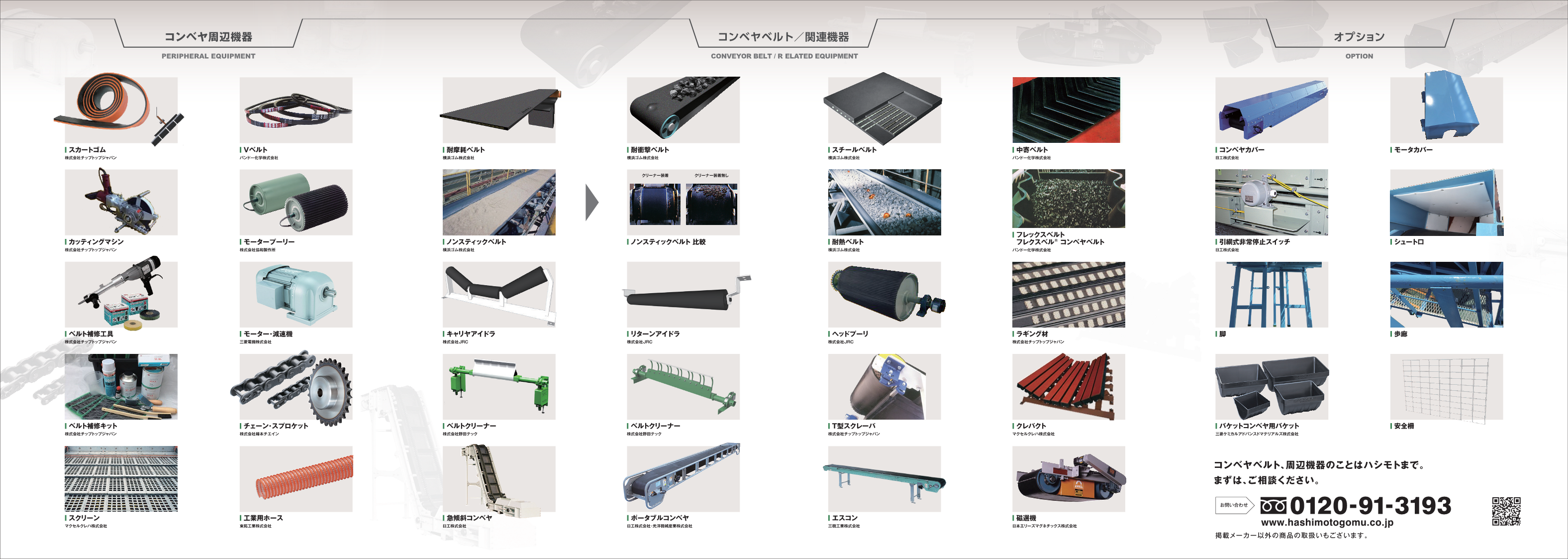 コンベヤカタログ（関連機器）